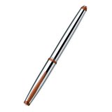 Cleo Skribent Chiffre 2000 Pearl Copper ручка перьевая F (темно-оранжевый / хром)