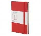 Записная книжка Moleskine Classic (в линейку), Pocket, красная