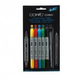 Copic Ciao Набор маркеров 6 цветов Bright Colors (x6)