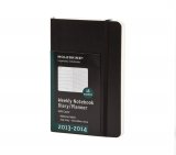 Еженедельник Moleskine Classic Soft (18 мес., 2013/14), Large, черный