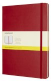 Записная книжка Moleskine Classic (в клетку), XLarge, красная