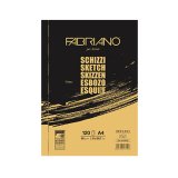 Fabriano Schizzi - склейка для графики и каллиграфии A4