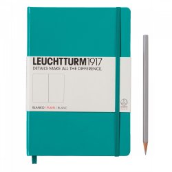 Leuchtturm1917 Medium Notebook Emerald (изумрудный)