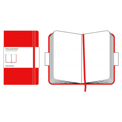 Записная книжка Moleskine Classic (для рисунков), Pocket, красная