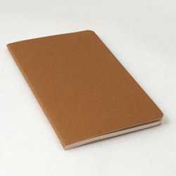 Еженедельник Moleskine Cahier (2012), коричневый