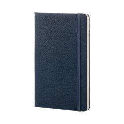 Записная книжка Moleskine Classic (в линейку), Large, темно-синяя