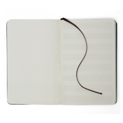 Записная книжка Moleskine Classic (для нот), Large, черная