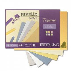 Fabriano Tiziano — блокнот-склейка для пастели A4