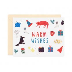 Открытка "Warm Wishes" C6