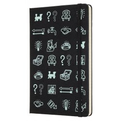 Записная книжка Moleskine Monopoly (в линейку), Large, icons