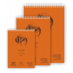 SMLT Скетчбук Sketch Pad Universal на спирали А4