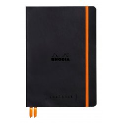 Rhodia Записная книжка Rhodiarama GoalBook (в точку), А5, черная